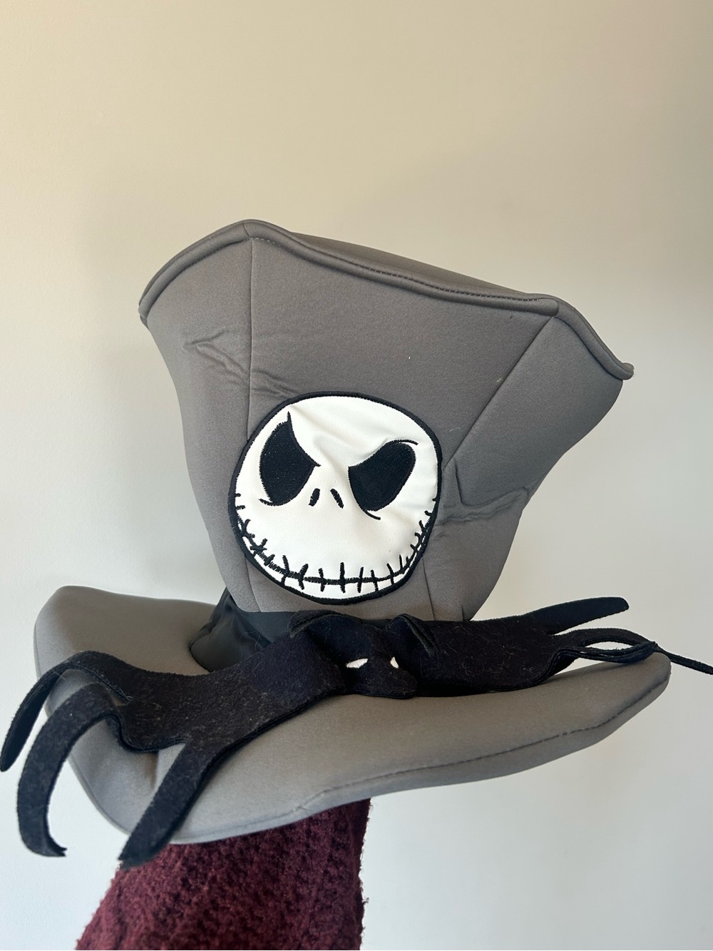 VTG Disneyland California Adventure Rare Jack Skellington Top Hat ADULT sized